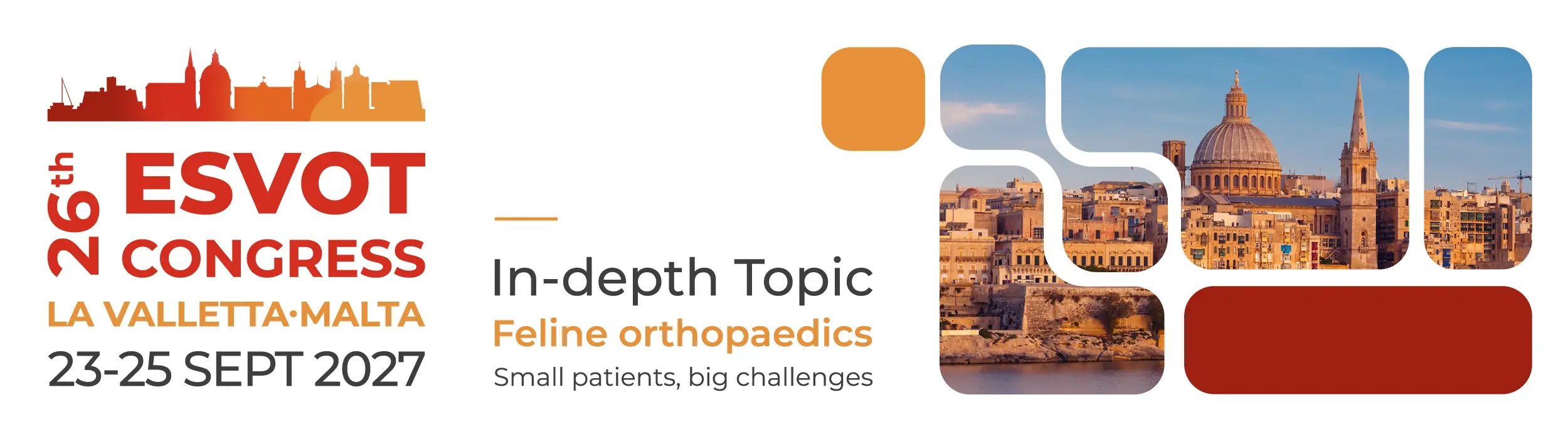 26th ESVOT Congress - 23-25 Sept 2027 - Malta
